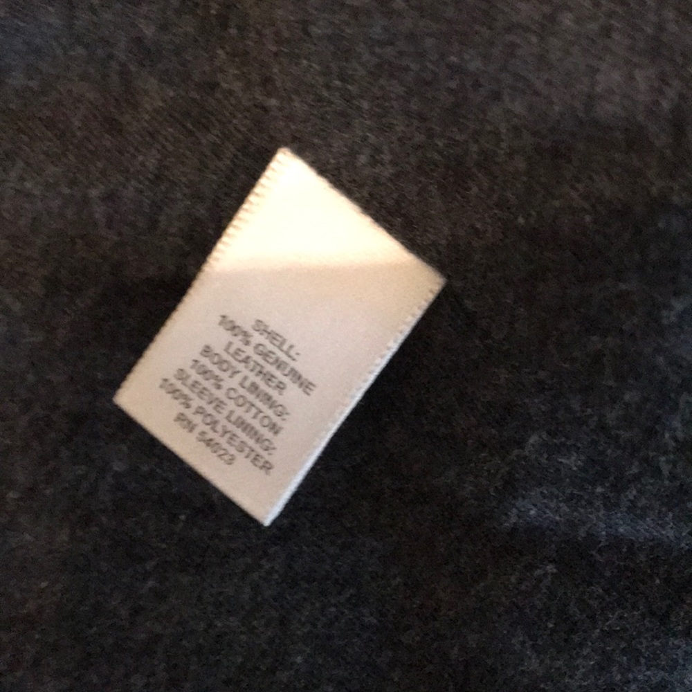 EUC black soft leather jacket - Picture 7 of 8
